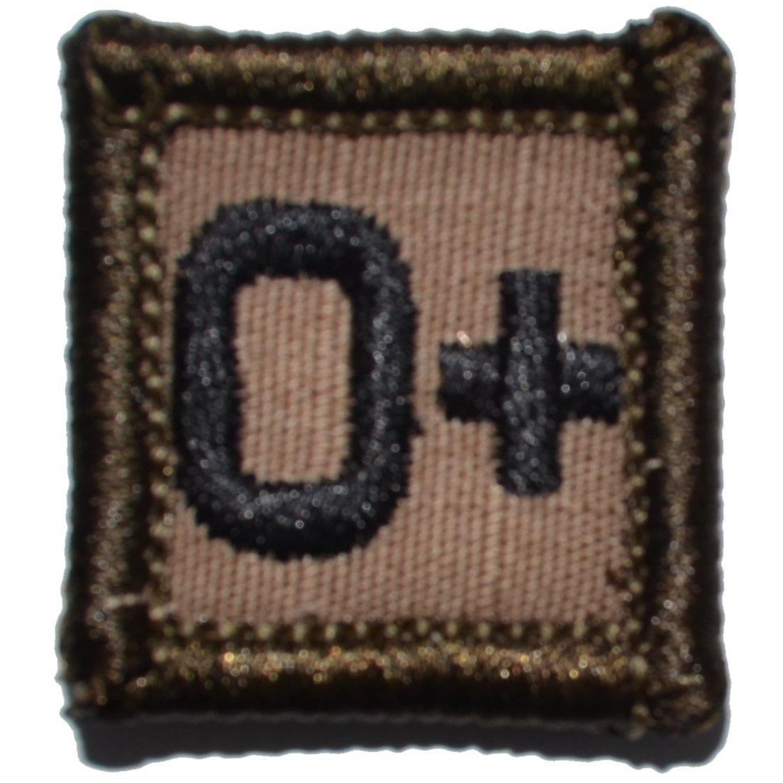 1x1 Blood Type Military / Patch (All Blood Types)
