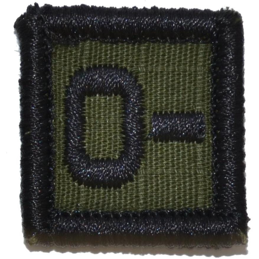 1x1 Blood Type Military / Patch (All Blood Types)