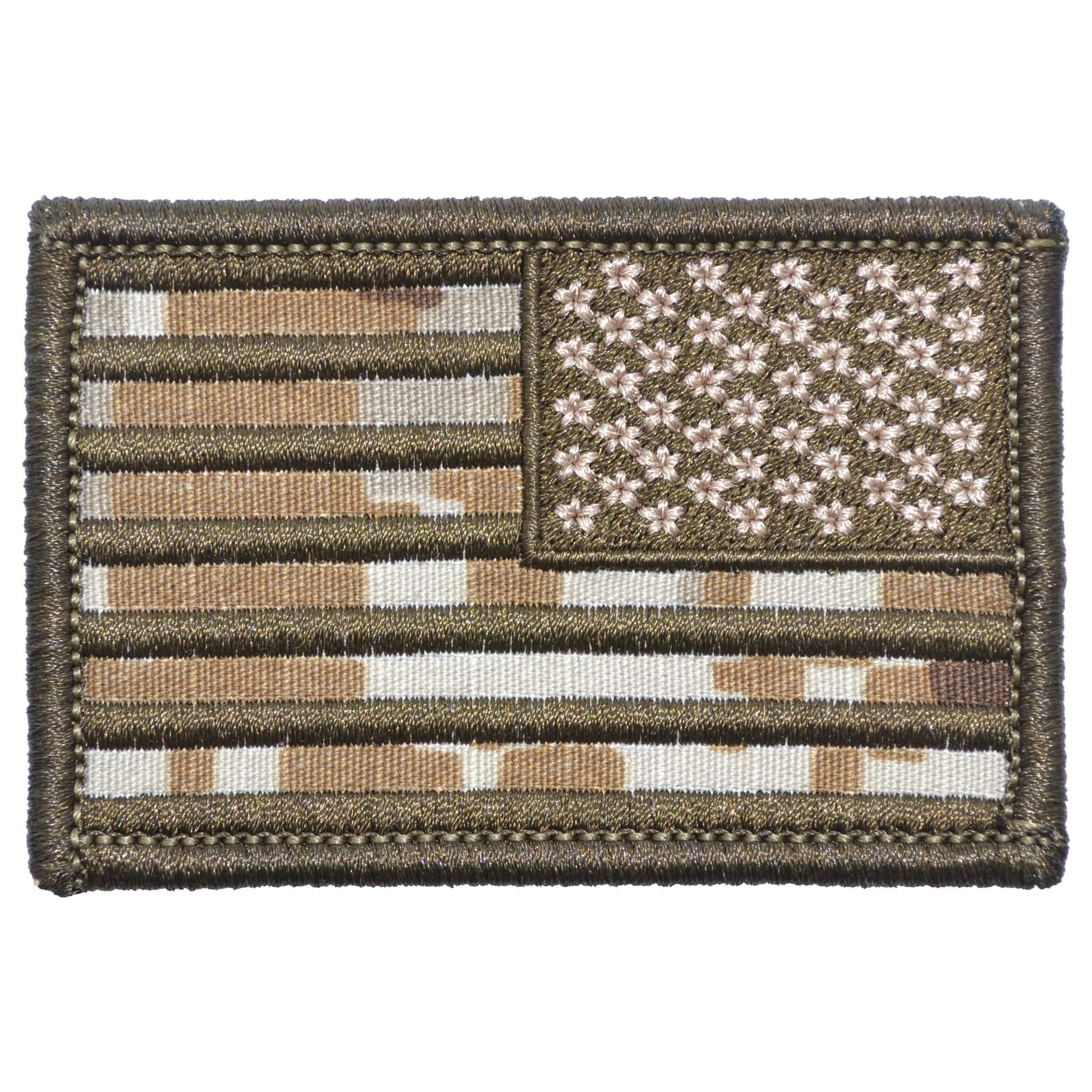 MARPAT Desert USA Camo Flag - 2x3 Patch