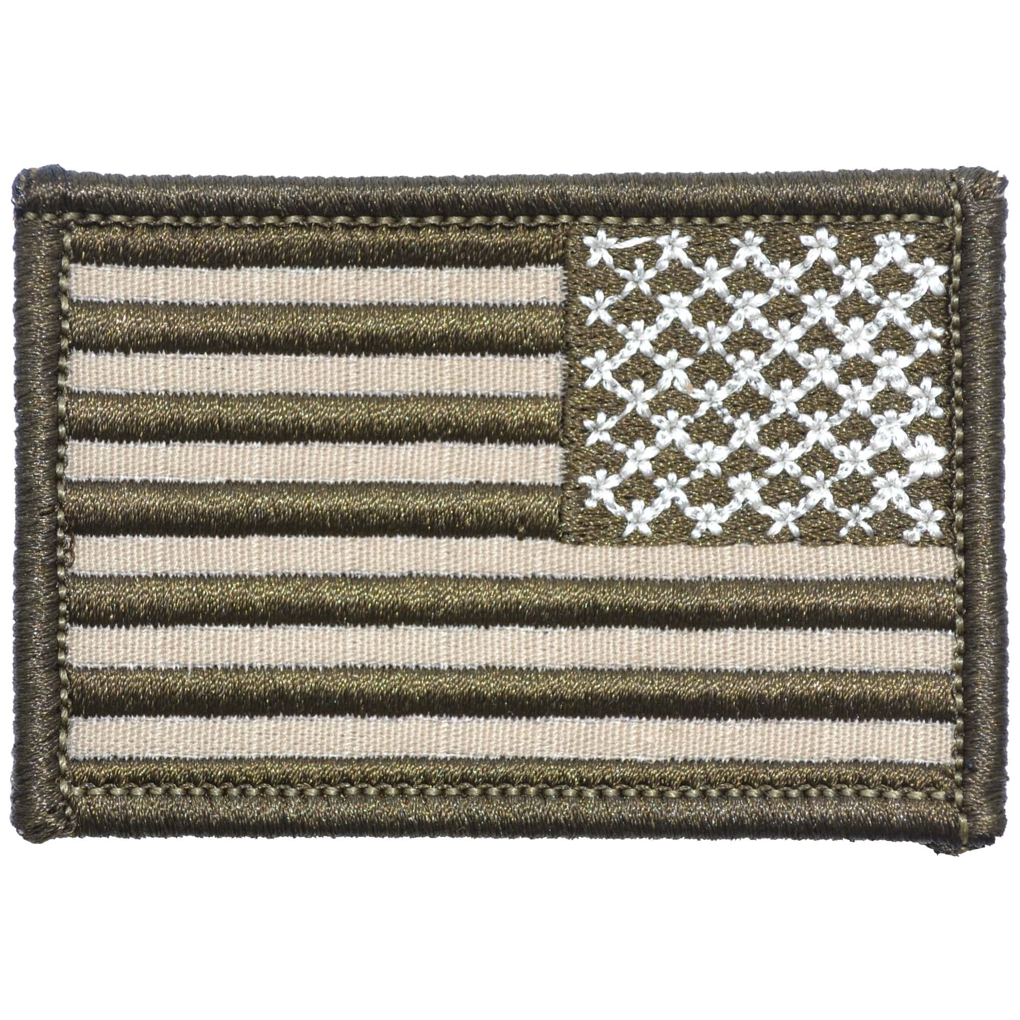 Desert Sand USA Flag - 2x3 Patch