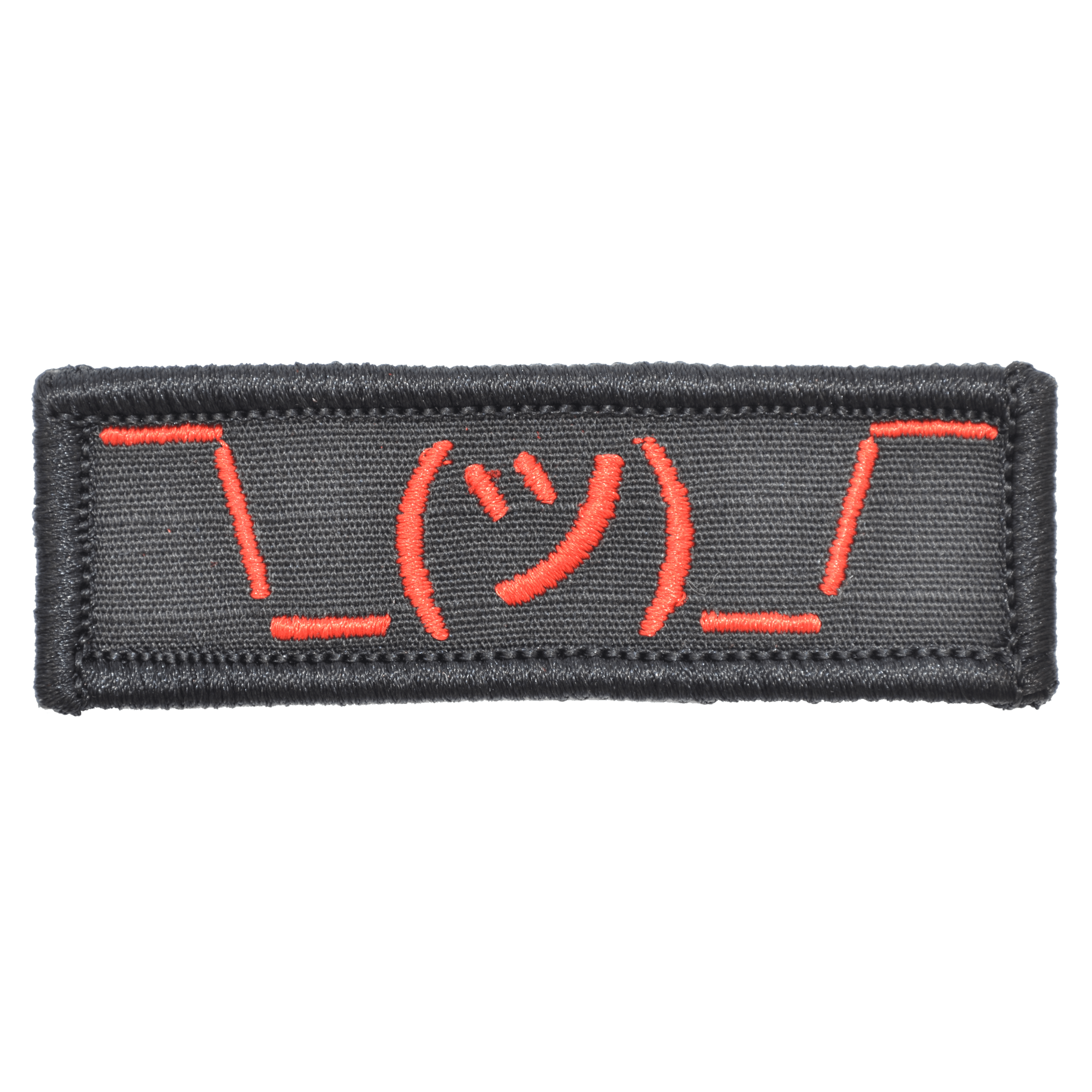 Shrug Emoji - 1x3 Patch