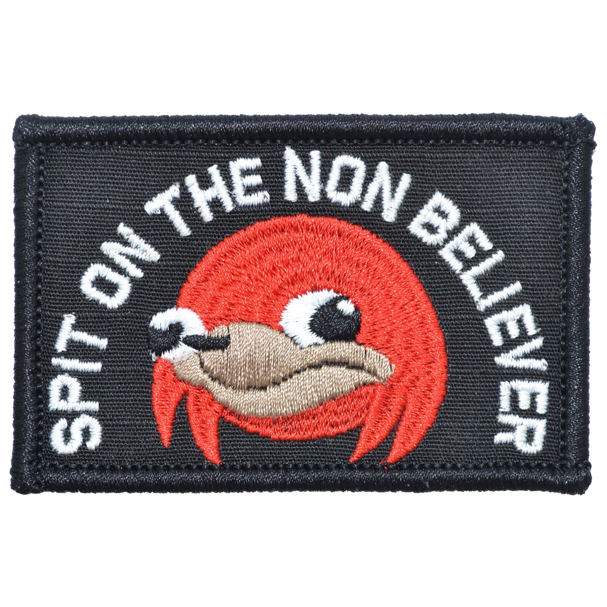 Ugandan Knuckles "Spit On The Non Believer" - 2x3 Patch