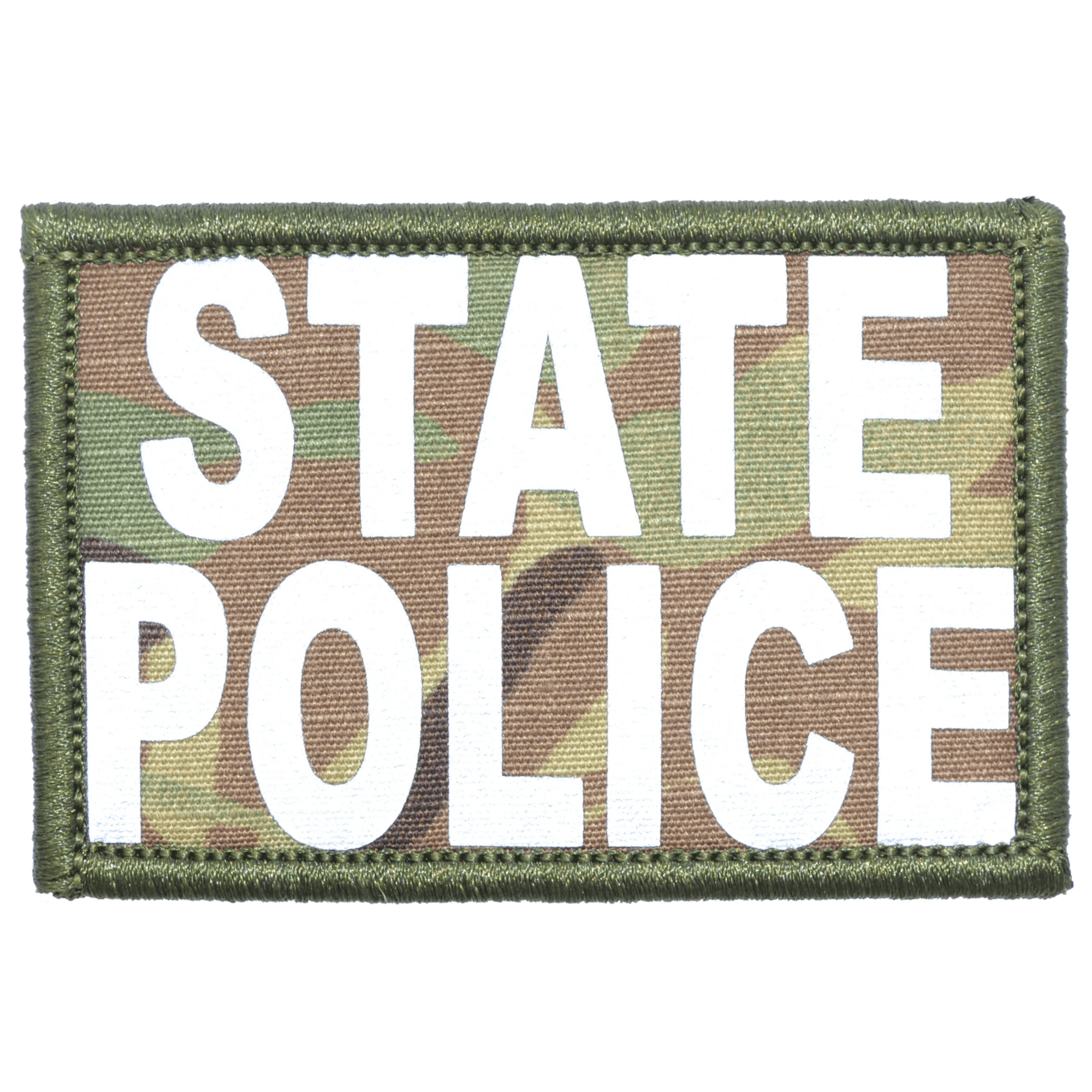 State Police Reflective - 2x3 Patch