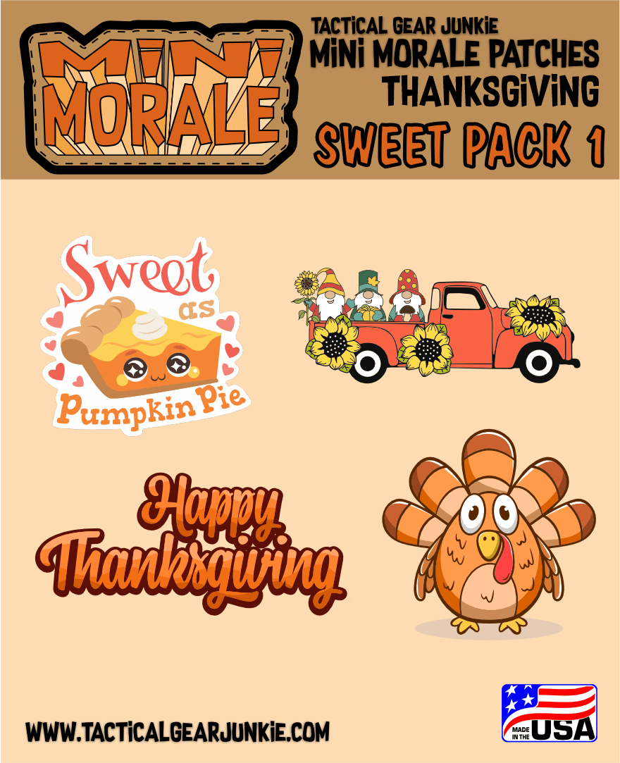 Mini Morale - Thanksgiving Sweet Patch Pack 1