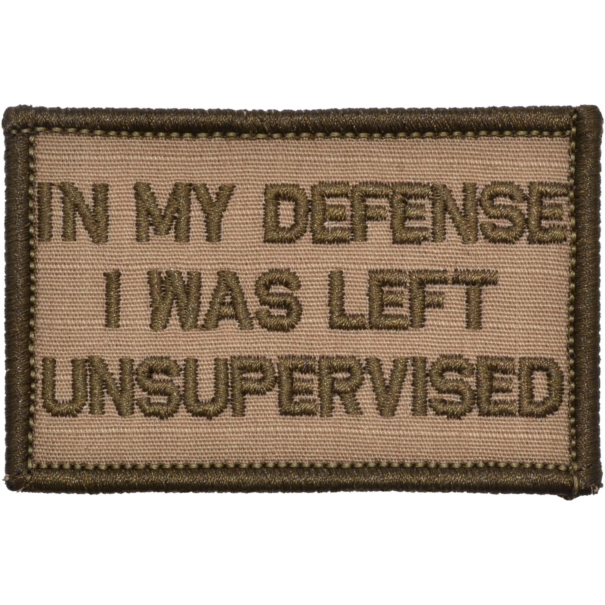 In My Defense I Was Left Unsupervised - 2x3 Patch