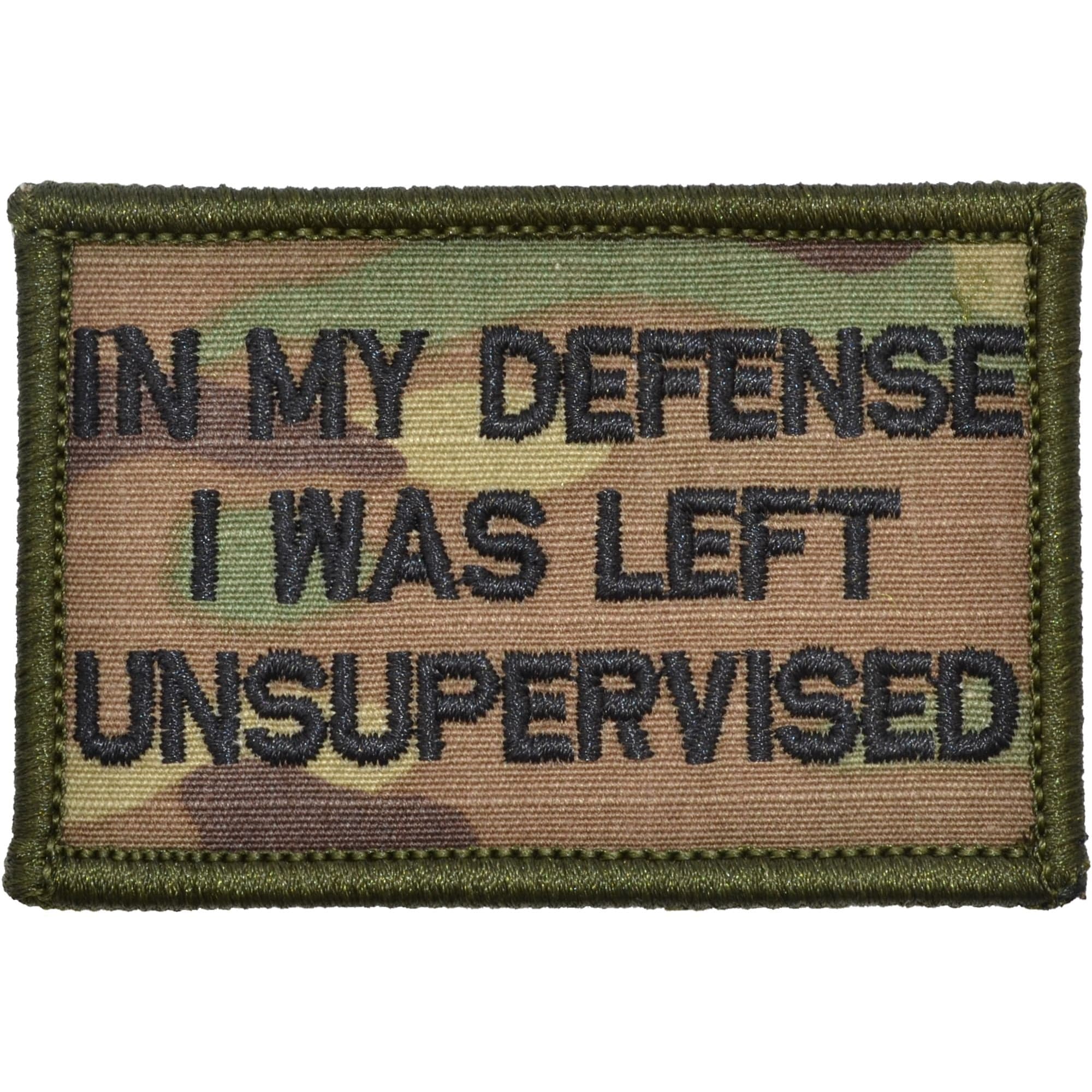 In My Defense I Was Left Unsupervised - 2x3 Patch