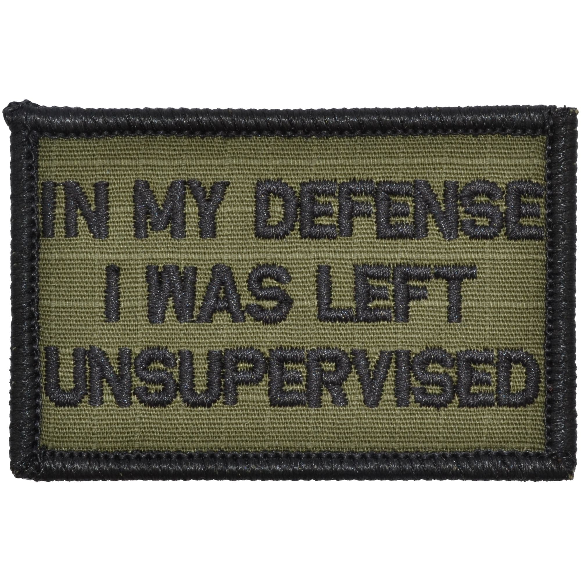 In My Defense I Was Left Unsupervised - 2x3 Patch