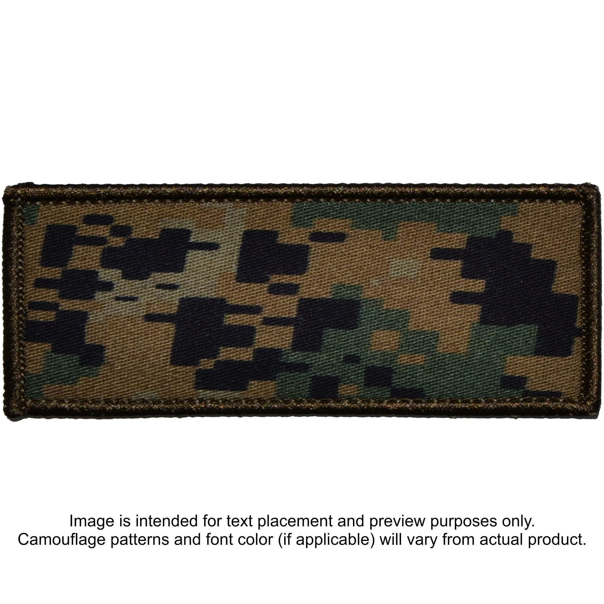 Custom Plate Carrier Text Patch - 4x10