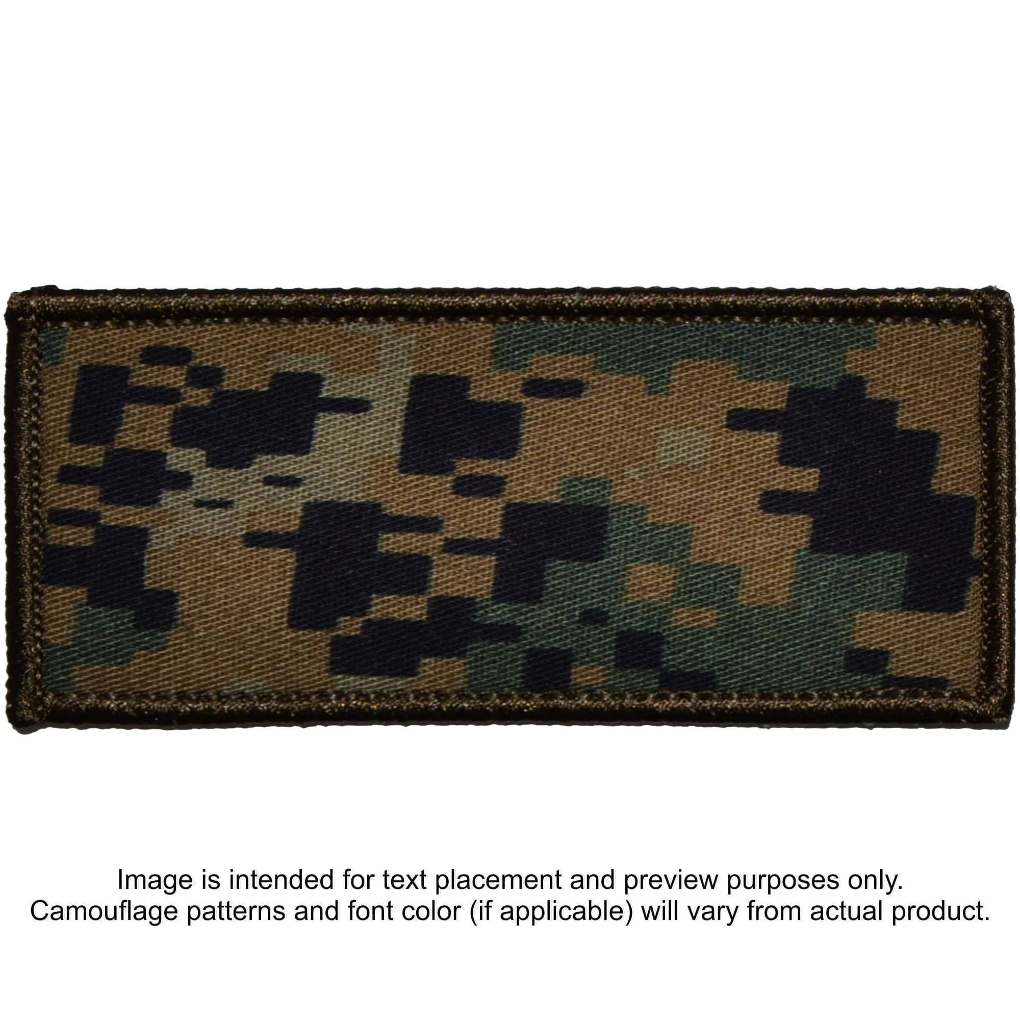 Custom Plate Carrier Text Patch - 4x9