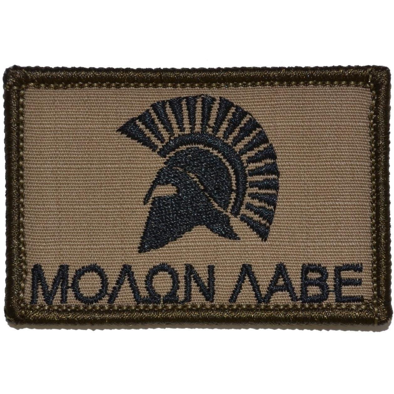 Molon Labe Spartan Head - 2x3 Patch