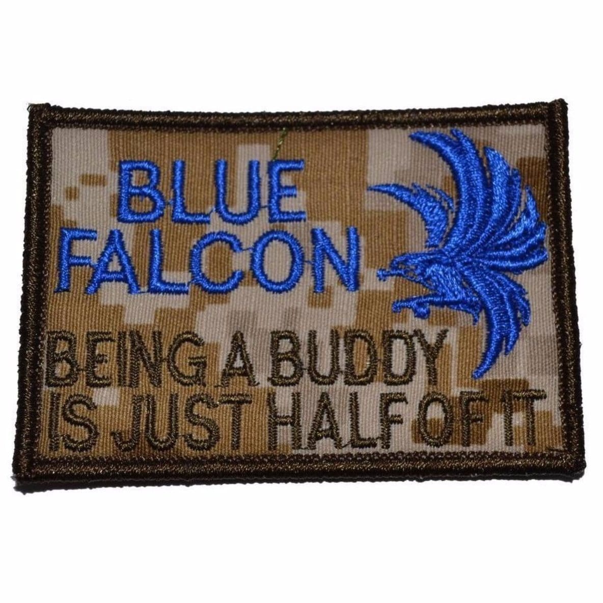 Blue Falcon 2x3 Patch