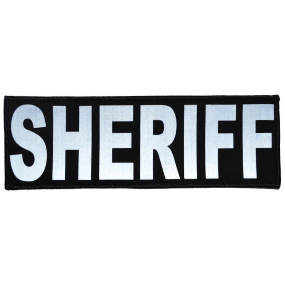 Reflective Sheriff Patch - 3inch x 9inch