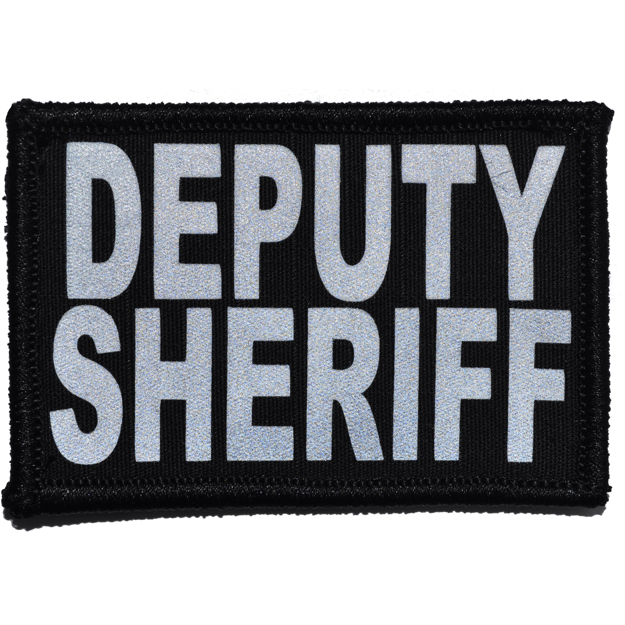 Reflective Deputy Sheriff Patch - 2inch x 3inch