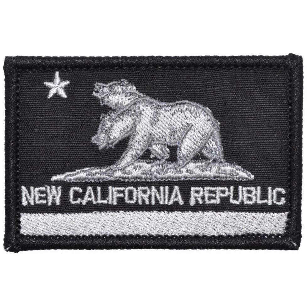 Tactical Gear Junkie Patches Black New California Republic NCR State Flag - 2x3 Patch