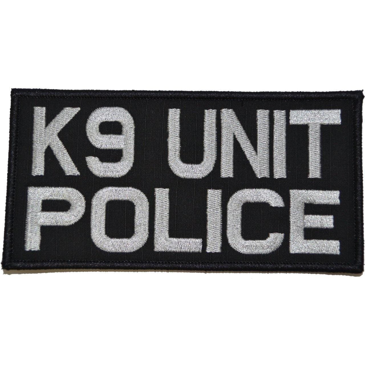 K9 Unit Police - 3x6 Patch