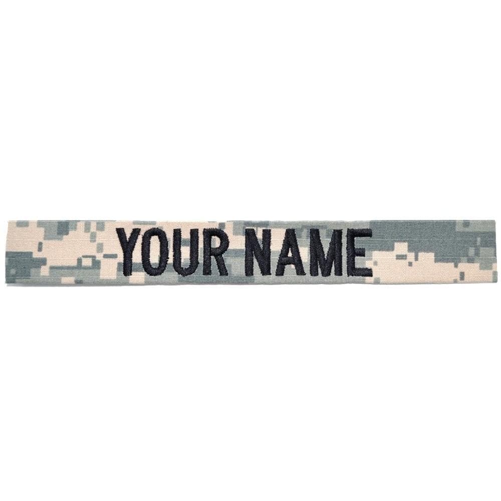 Single Name Tape Sew On (no Hook Backing) - ACU