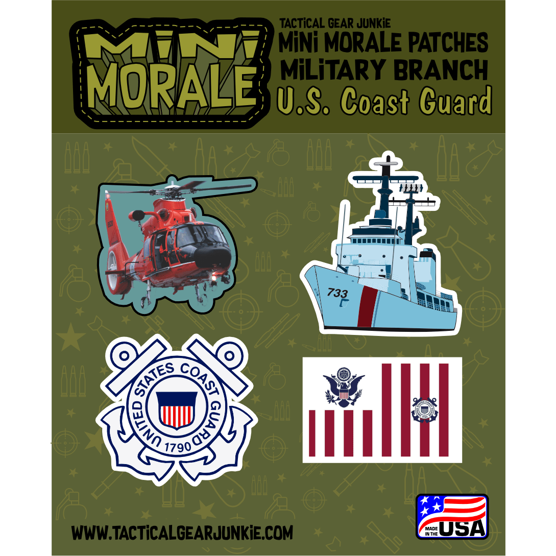 Mini Morale - U.S. Coast Guard Patch Pack 1