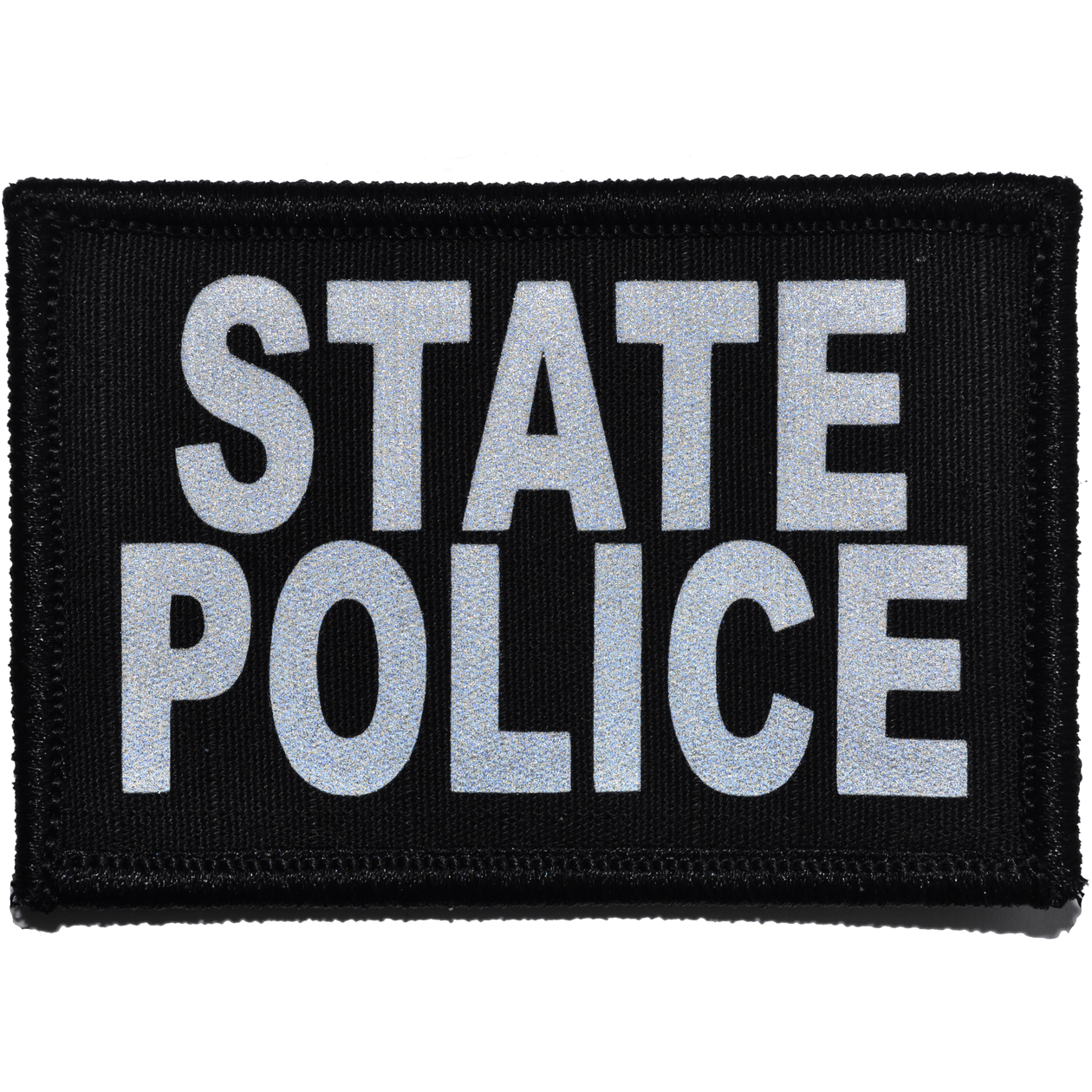 Reflective State Police Patch - 2inch x 3inch