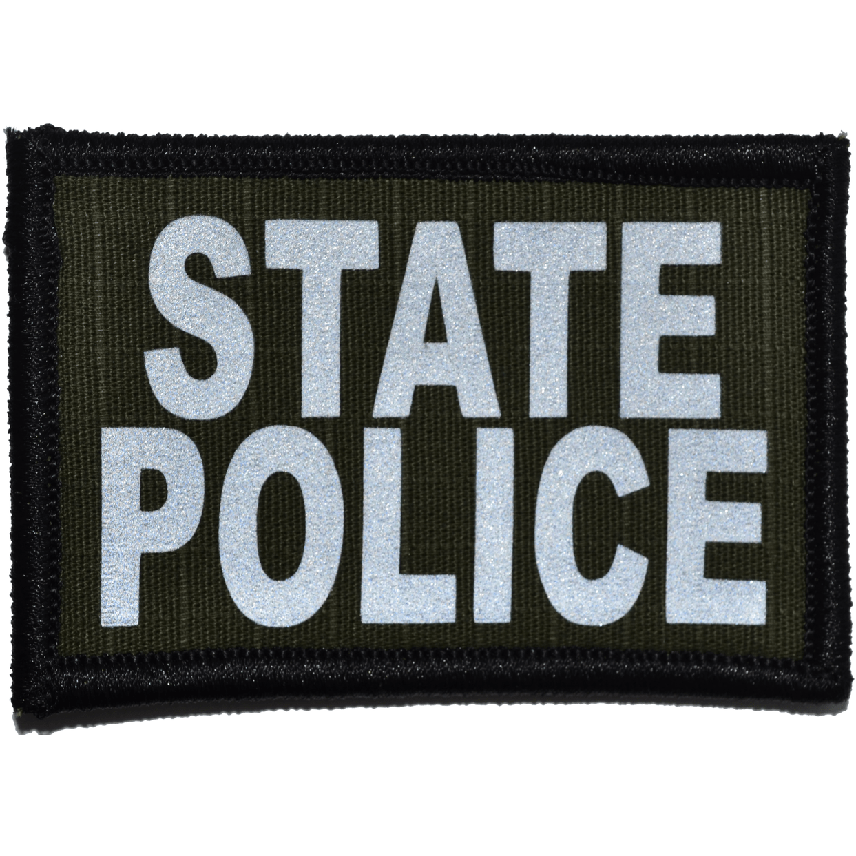 Reflective State Police Patch - 2inch x 3inch