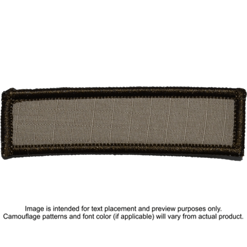 Custom Plate Carrier Text Patch - 3x10