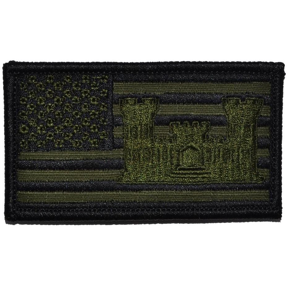2x3.5 Superimposed Army Engineer Castle Patch