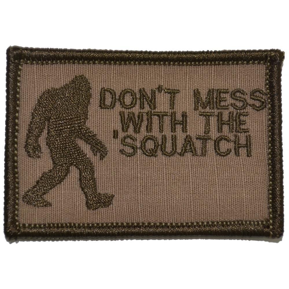 Don't Mess with the Squatch / Bigfoot Hunter 2x3 Military Patch