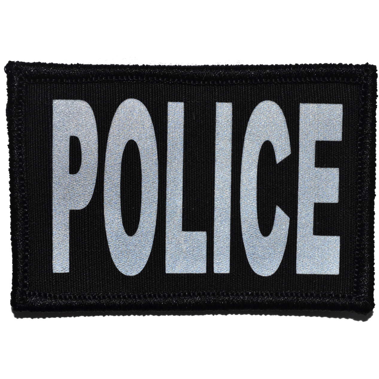 Reflective Police Patch - 2inch x 3inch