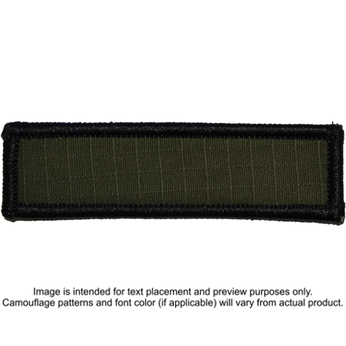 Custom Plate Carrier Text Patch - 3x10