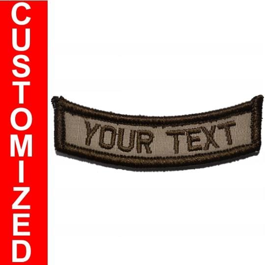 Custom Text Patch - Rocker