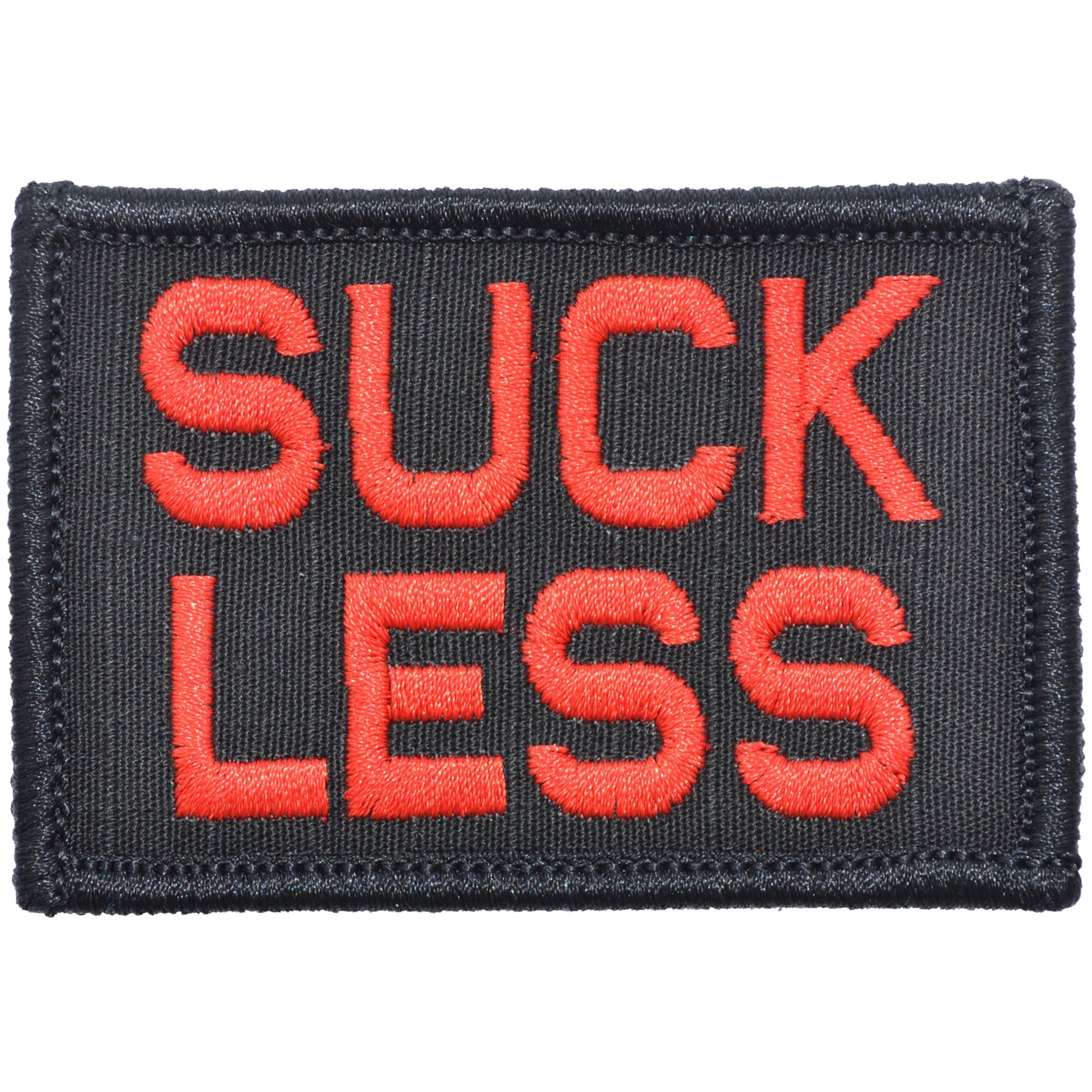 Suck Less - 2x3 Patch